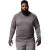 Columbia Men’s PFG Terminal Tackle Hoodie(Black Heather/Gulf Stream Logo)