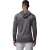 Columbia Men’s PFG Terminal Tackle Hoodie(Black Heather/Gulf Stream Logo)