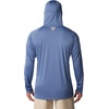 Columbia Men’s PFG Terminal Tackle Hoodie(Bluebell/Cool Grey Logo)