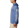 Columbia Men’s PFG Terminal Tackle Hoodie(Bluebell/Cool Grey Logo)