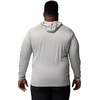 Columbia Men’s PFG Terminal Tackle Hoodie(Cool Grey Heather/Vivid Blue Logo)