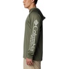 Columbia Men’s PFG Terminal Tackle Hoodie(Cypress/Cool Grey Logo)
