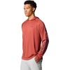 Columbia Men’s PFG Terminal Tackle Hoodie(Dusty Crimson/Nocturnal Logo)