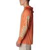 Columbia Men’s PFG Terminal Tackle Hoodie(Dusty Orange/New Mint Logo)