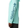 Columbia Men’s PFG Terminal Tackle Hoodie(Gulf Stream/Dark Turquoise Logo)