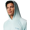 Columbia Men’s PFG Terminal Tackle Hoodie(Icy Morn/Canyon Blue Logo)