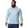 Columbia Men’s PFG Terminal Tackle Hoodie(Marine Light/Nocturnal Logo)