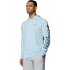 Columbia Men’s PFG Terminal Tackle Hoodie(Marine Light/Nocturnal Logo)