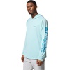 Columbia Men’s PFG Terminal Tackle Hoodie(Spray/Blue Echo Logo)