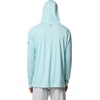 Columbia Men’s PFG Terminal Tackle Hoodie(Spray/Blue Echo Logo)
