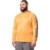 Columbia Men’s PFG Terminal Tackle Hoodie(Summer Orange/Carbon Logo)