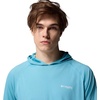 Columbia Men’s PFG Terminal Tackle Hoodie(Vintage Blue/White Logo)