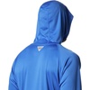 Columbia Men’s PFG Terminal Tackle Hoodie(Vivid Blue/Cool Grey Logo)