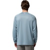 Columbia Men’s PFG Terminal Tackle Long Sleeve Shirt(Dockside Blue Heather/Collegiate Navy)