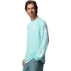 Columbia Men’s PFG Terminal Tackle Long Sleeve Shirt(Gulf Stream/White Logo)