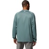 Columbia Men’s PFG Terminal Tackle Long Sleeve Shirt(Metal Heather/Light Camel Logo)