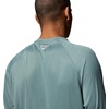 Columbia Men’s PFG Terminal Tackle Long Sleeve Shirt(Metal Heather/Light Camel Logo)