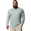 Columbia Men’s PFG Terminal Tackle Long Sleeve Shirt(Niagara/Metal Logo)