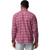 Columbia Men’s Pfg Topwater Tech Flannel(Antique Mauve Waterline Windowpane)