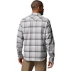 Columbia Men’s Pfg Topwater Tech Flannel(Cool Grey Reel Plaid)