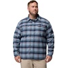 Columbia Men’s Pfg Topwater Tech Flannel(Dockside Blue Reel Plaid)