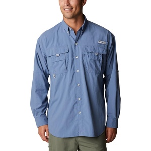 Columbia Men’s PFG Bahama II Long Sleeve Shirt(Bluestone)
