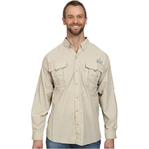 Columbia Men’s PFG Bahama II Long Sleeve Shirt(Fossil/Realtree Ap)