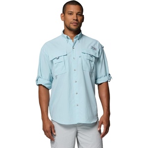 Columbia Men’s PFG Bahama II Long Sleeve Shirt(Marine Light)