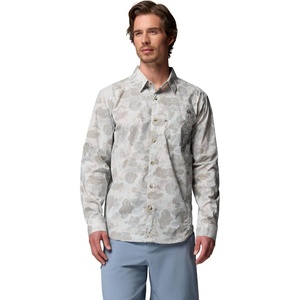 Columbia Men’s PFG Harbor Peak Long Sleeve Shirt(Cool Grey Deltawoods)