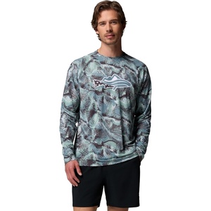 Columbia Men’s PFG Solar Stream II Graphic Long Sleeve(Metal Watercover)