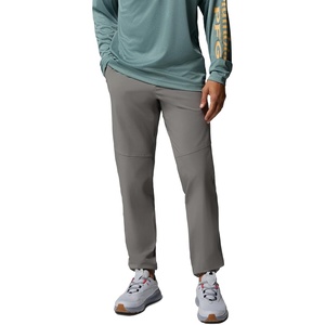 Columbia Men’s PFG Terminal Roamer Stretch Pant, TI Titanium, Medium Short