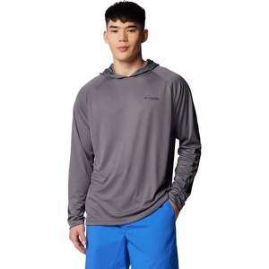 Columbia Men’s PFG Terminal Tackle Hoodie(City Grey/Black Logo)