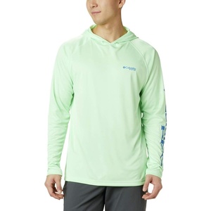 Columbia Men’s PFG Terminal Tackle Hoodie(Key West/Vivid Blue Logo)
