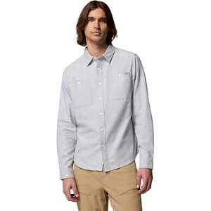 Columbia Men’s Pfg Uncharted Cloud Shirt(Cool Grey Heather)