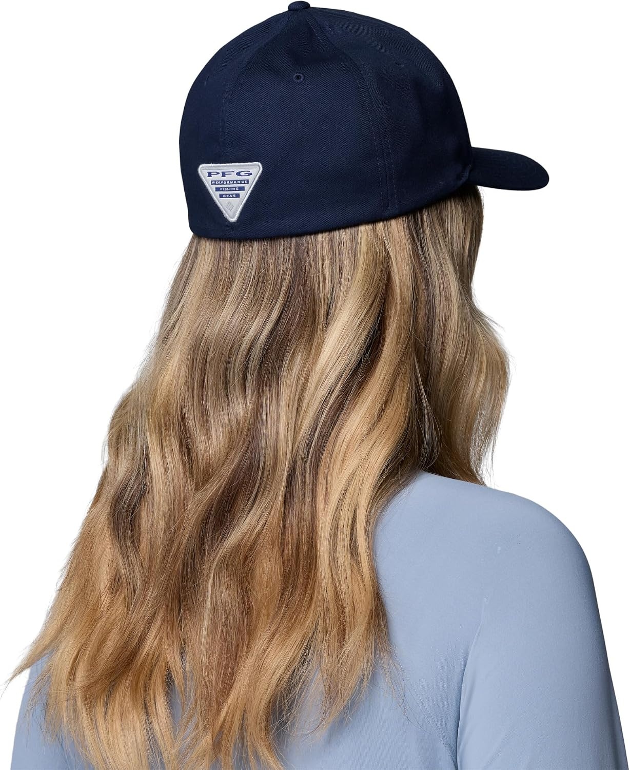 image:imageColumbia Unisex Adult PFG Ball CapCollegiate NavyFish Flag
