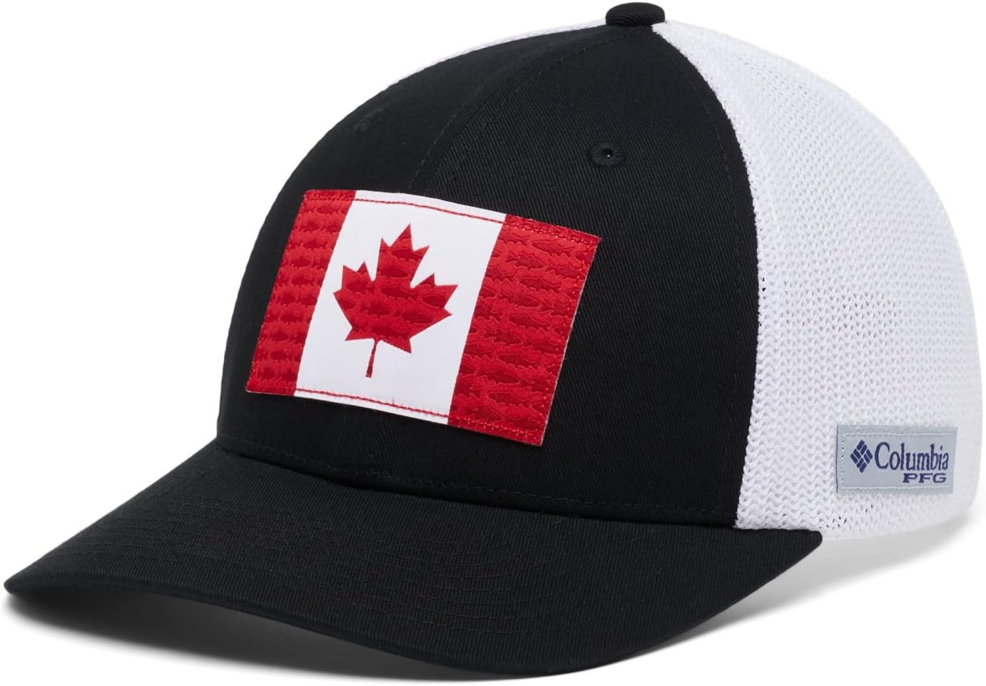image:imageColumbia Unisex Adult PFG Logo Mesh Ball CapBlackCanada Flag