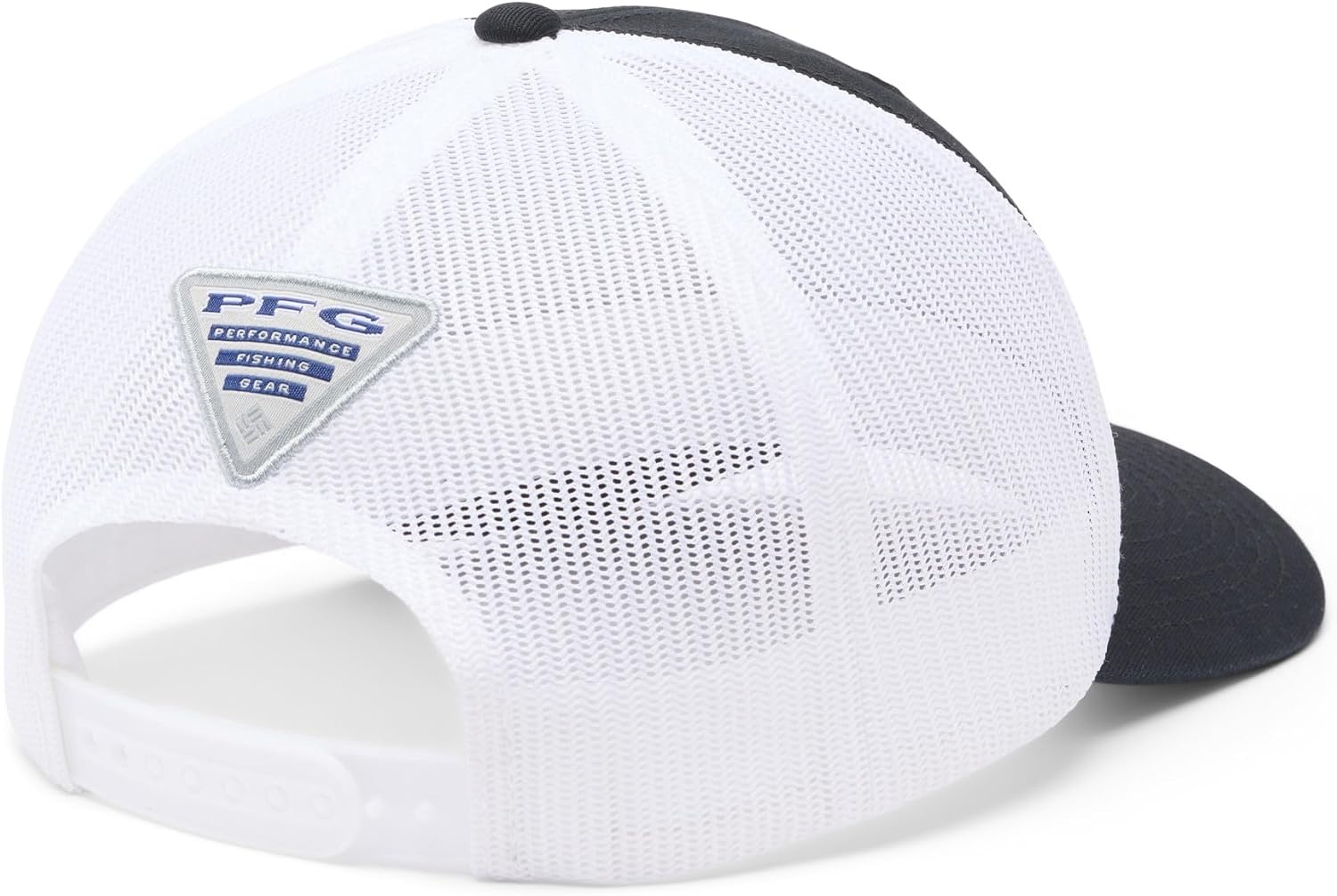 image:imageColumbia Unisex Adult PFG Logo Mesh Ball CapBlackRed Fish