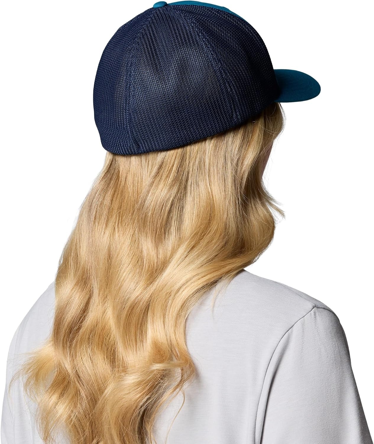 image:imageColumbia Unisex Adult PFG Logo Mesh Ball CapPhoenix BlueCollegiate Navy