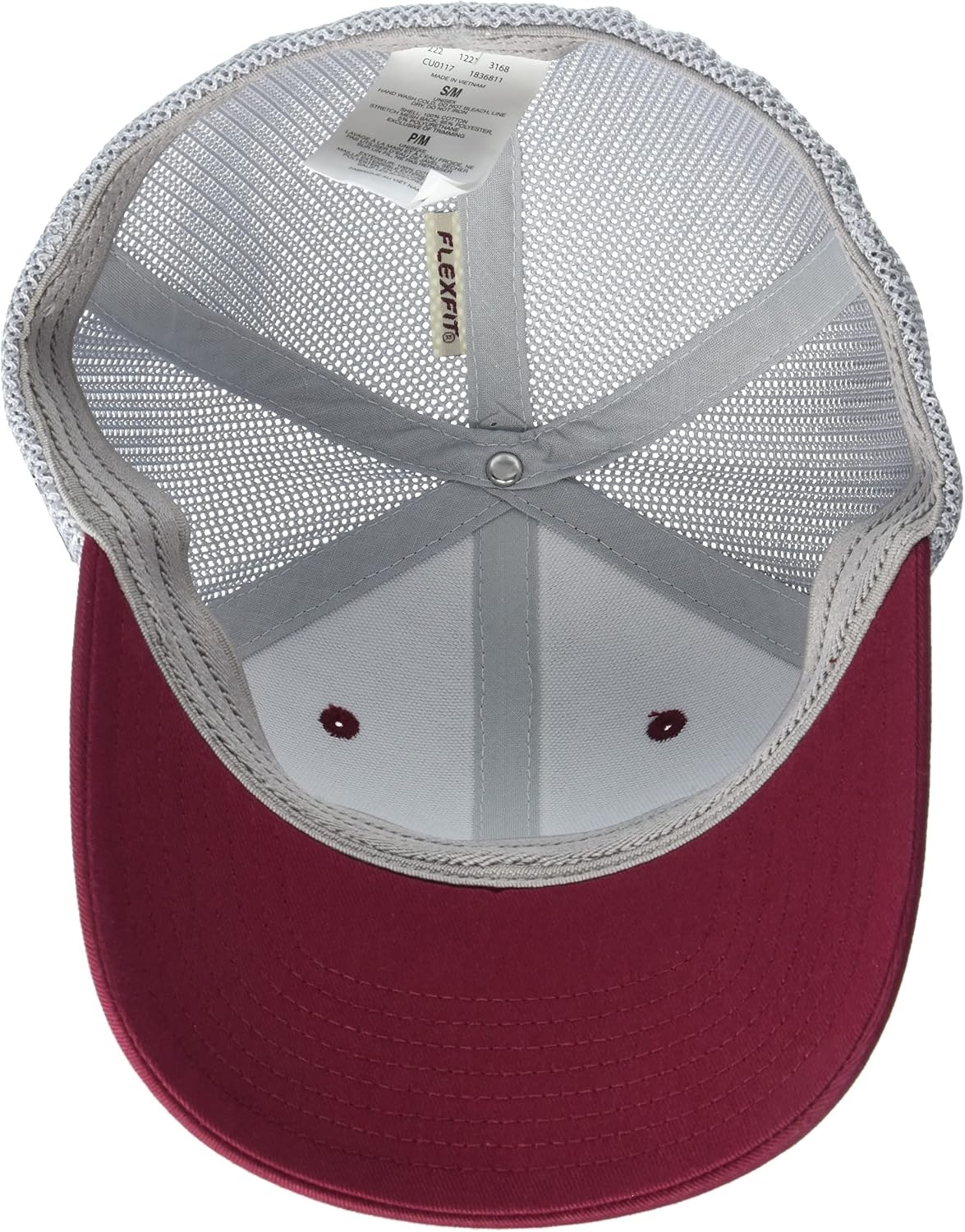 image:imageColumbia Unisex Adult PFG Logo Mesh Ball CapRed JasperBass Flag