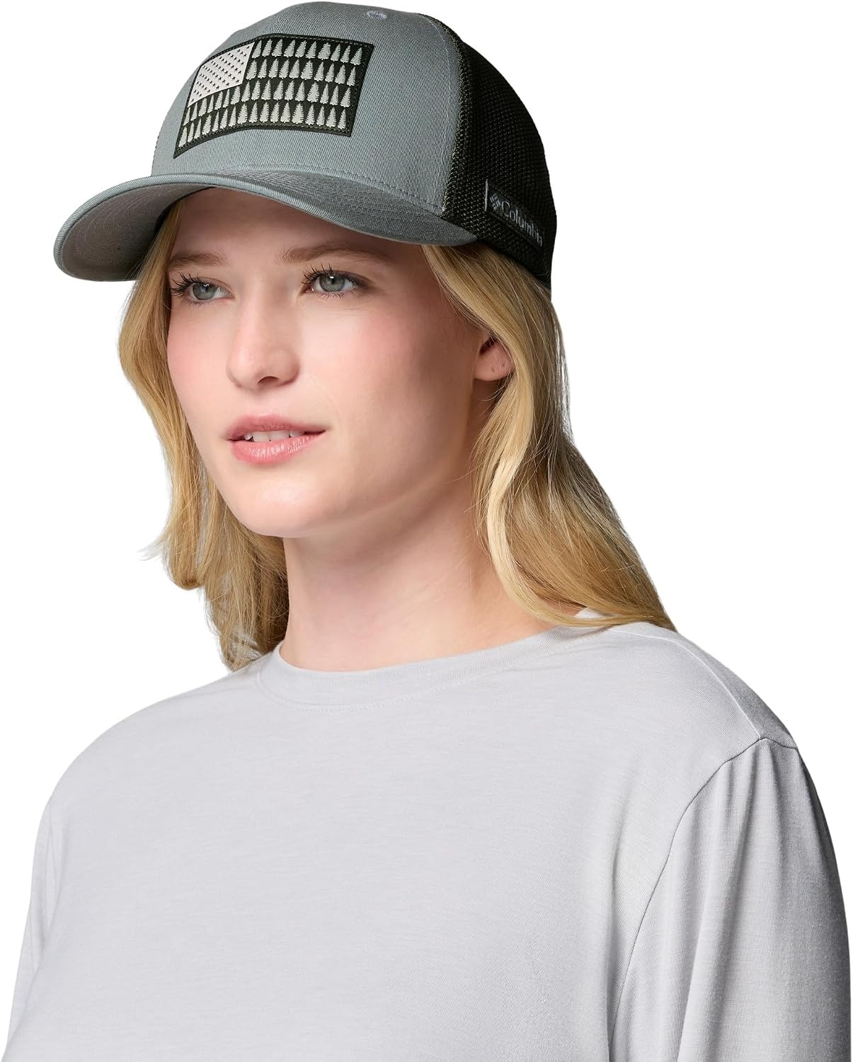 image:imageColumbia Unisex Adult PFG Logo Mesh Ball CapSedona SageGreenscape
