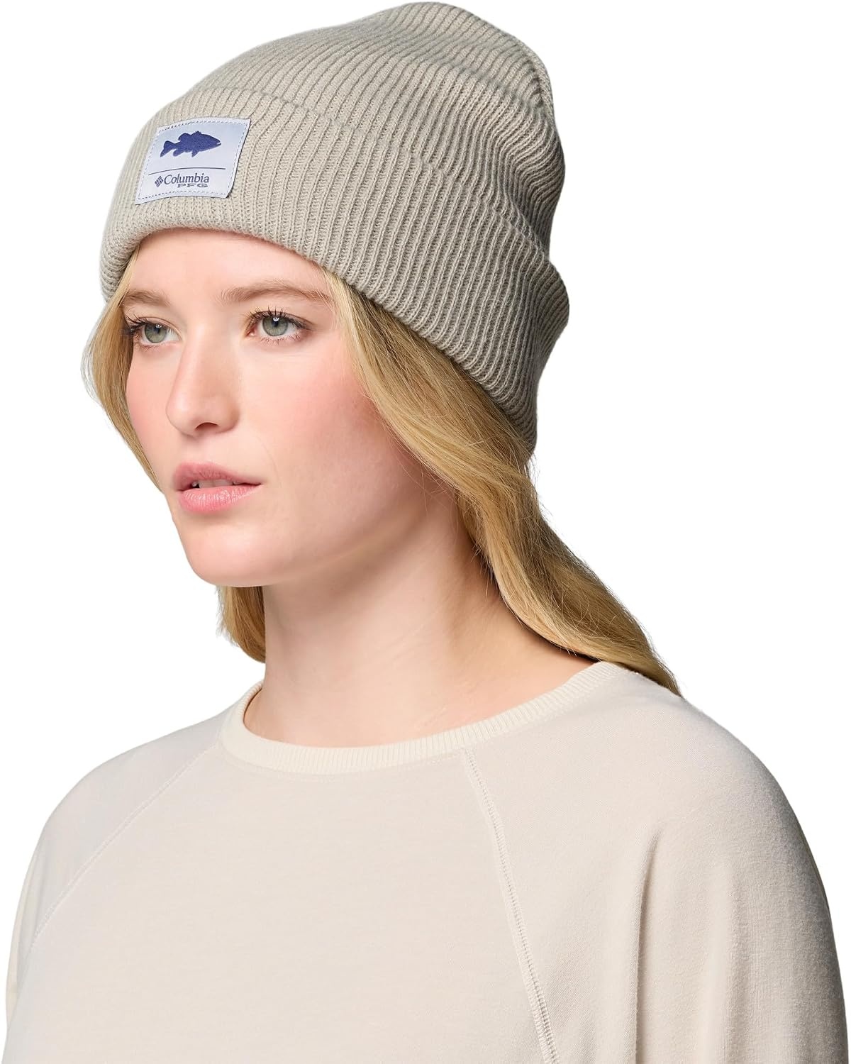 image:imageColumbia Unisex PFG Cuffed BeanieGrey GreenBass Graphic