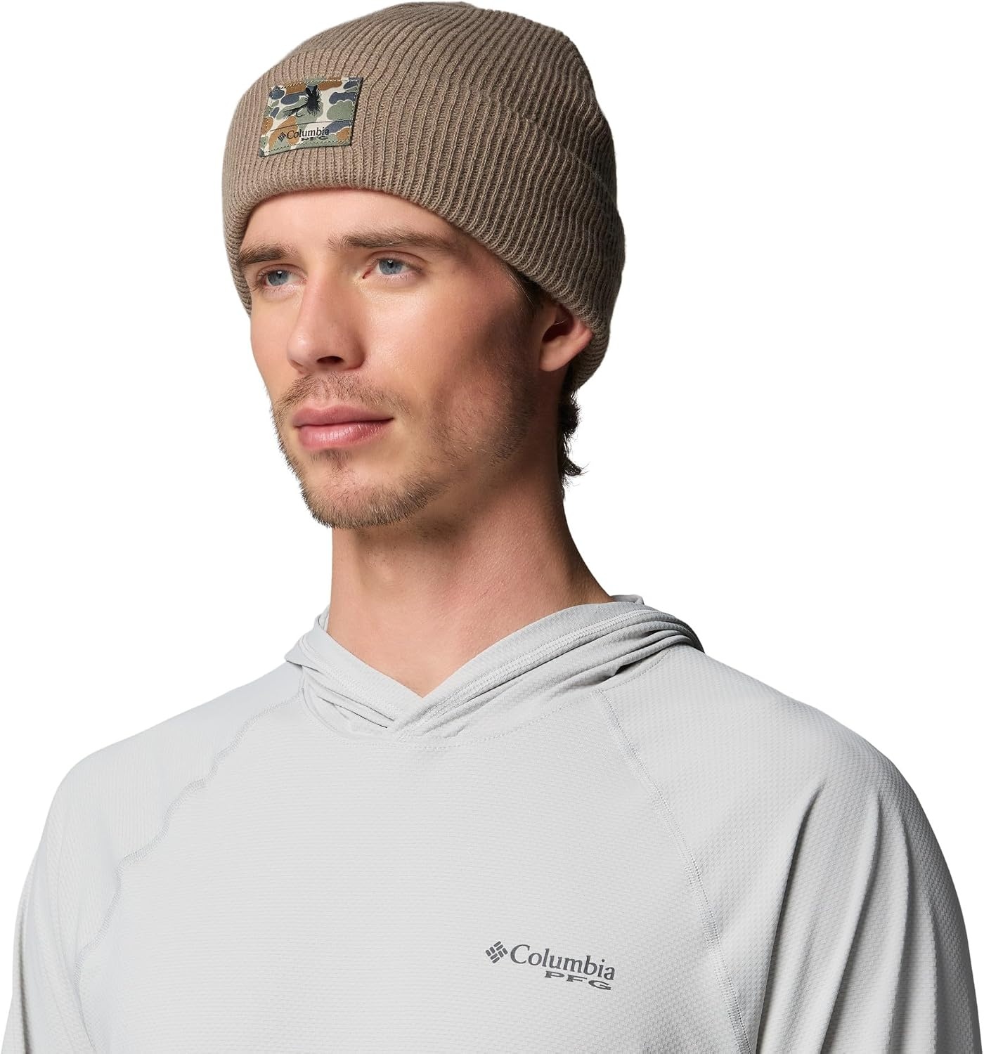image:imageColumbia Unisex PFG Cuffed BeanieTruffleDelta Hunter Fly Graphic