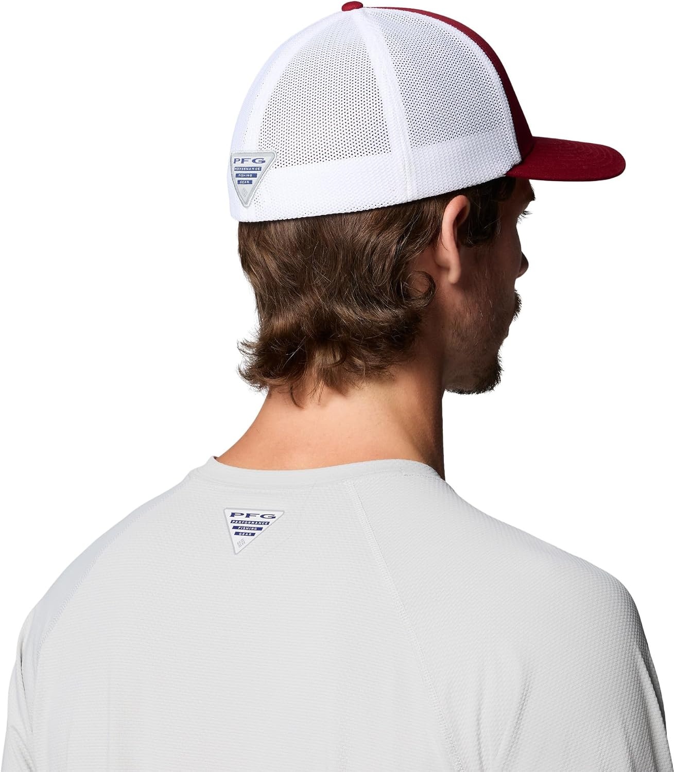 image:imageColumbia Unisex PFG Icon Mesh Ball CapBeetJumping Marlin