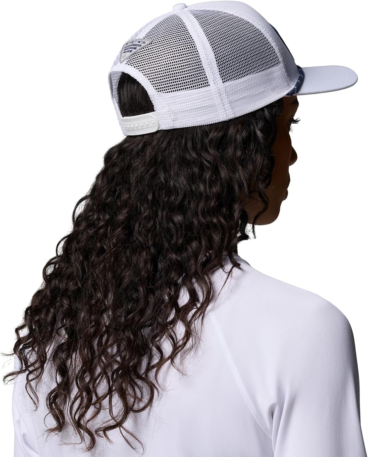 image:imageColumbia Unisex PFG Uncharted II Snap BackWhiteOsprey Patch