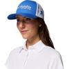 Columbia PFG Logo Mesh Ball Cap(Vivid Blue/Pfg Stacked Logo)
