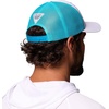 Columbia PFG Logo Mesh Ball Cap(White/Ocean Teal/Guava Pink)