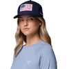 Columbia Unisex Adult PFG Ball Cap(Collegiate Navy/Fish Flag)