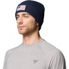 Columbia Unisex Adult PFG Fish Trek Beanie(Collegiate Navy/Fishflag)