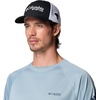 Columbia Unisex Adult PFG Logo Mesh Ball Cap(Black/Red Fish)