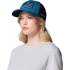 Columbia Unisex Adult PFG Logo Mesh Ball Cap(Phoenix Blue/Collegiate Navy)